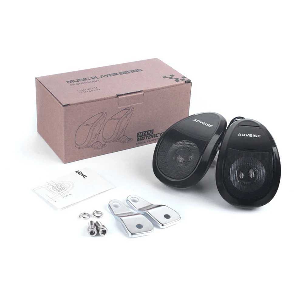 Car Audio MT493 Motorcycle Bluetooth Speaker Waterproof MP3 Audio System FM Radio U Disk accessori moto H250118