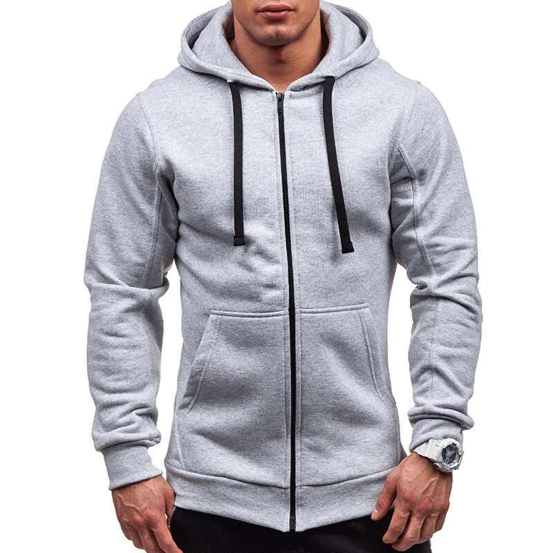 Ddmyoutdoor China Domestic Men S Hoodies Sweatershirt Fleece Running Jackets Zipper Slimming Sport Coats Men Drawstring Warm Hoody Sweatshirts Fiess C