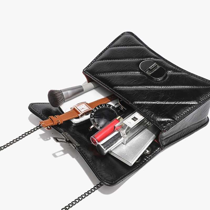 New Designer Bags For Fashion Trend Crossbody Shoulder High Quality PU Leather Women Chain Bag Female Handbag