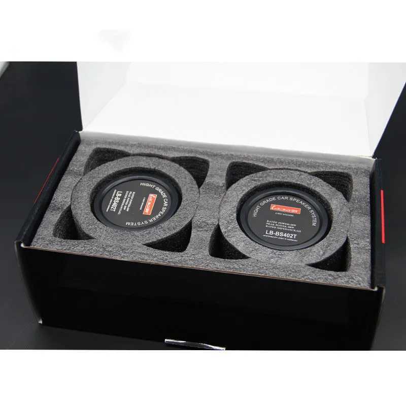 Car Audio NEW 4 Inch 80W Universal Car HiFi Coaxial Speaker Vehicle Door Auto Audio Music Stereo Full Range Frequency Speakers H250118