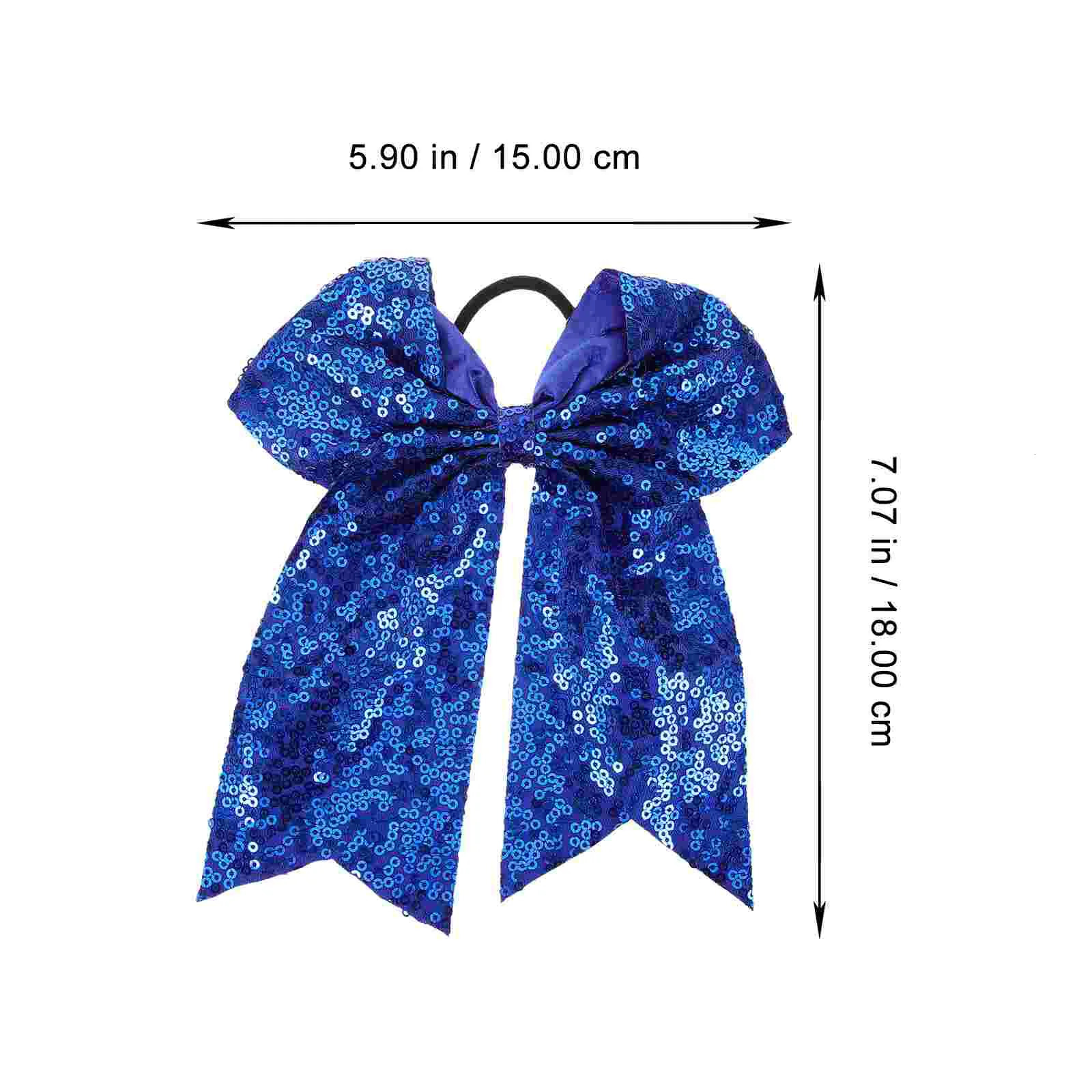 10 Pcs Hair Bands Bow Tie Accessories Bows for Cheerleaders Cloth Scrunchies Child 250117