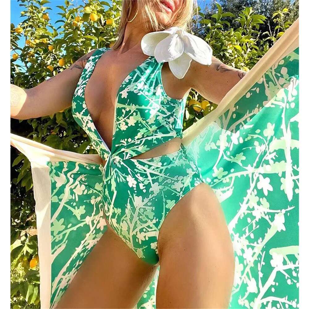 2024 New 3 Pcs Set Wer Bikini Women Swimsuit Beach Outfits High Waist Swimwear Sexy Bathing Suit Beachwear Bandeau