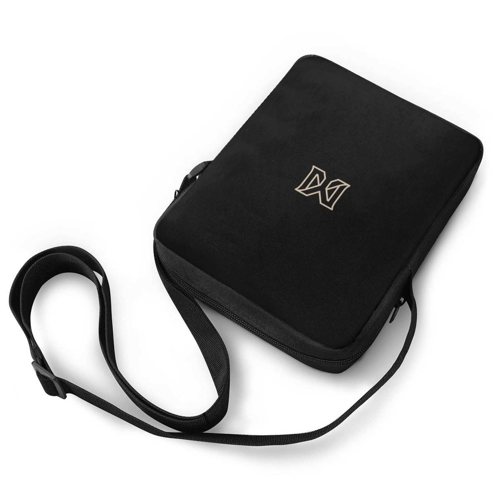 NXY Casual And Versatile Shoulder Bag Solid Fashion Oxford Shoulder Bag Durable Mini Black Mobile Phone Bag Waist Pack Men