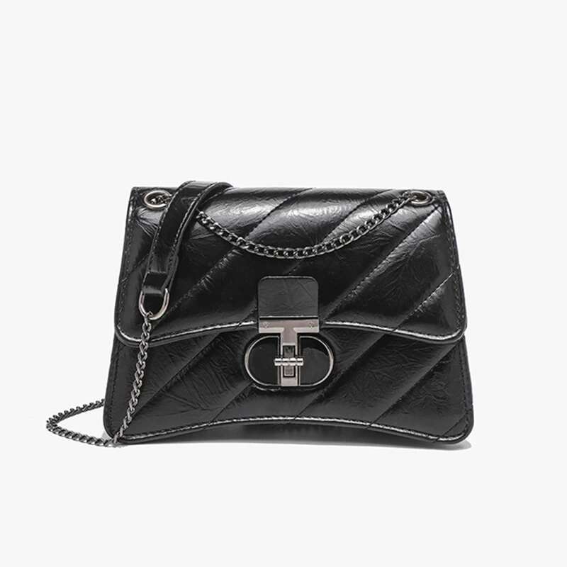 New Designer Bags For Fashion Trend Crossbody Shoulder High Quality PU Leather Women Chain Bag Female Handbag