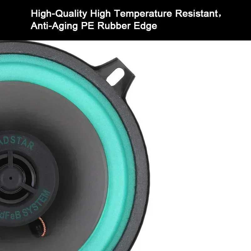 Car Audio 4/5/6.5 Inch Car Speakers HiFi Coaxial Subwoofer Universal Automotive Audio Music Full Range Frequency Car Stereo Speaker H250118