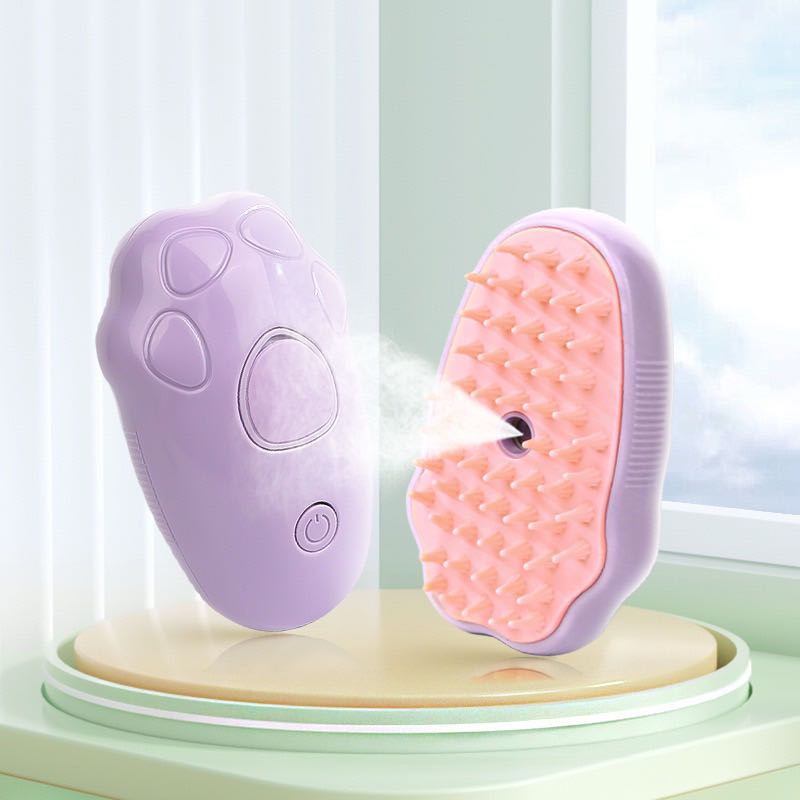3 in 1 Pet Brush Cat Steam Brush Comb Dog Brush Electric Spray Cat Hair Brushes Massage Pet Grooming Hair Removal Combs