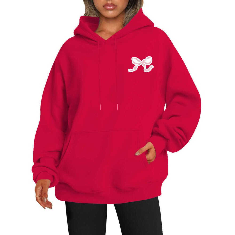 European size new XS-5XL autumn and winter loose print hoodie sweatshirt jacket