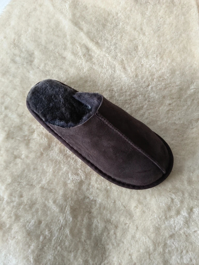Thickening shearing fur winter slippers men and women winter warm non-slip indoor home cotton mop.250114