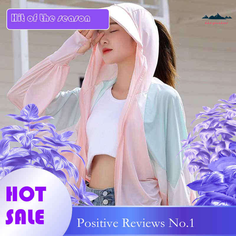 Ddmyoutdoor China Domestic Summer Outdoor Cycg Windbreaker Anti Uv Suncreen Outwear Hiking Bike Jacket Bicycle Camping Fashing Clothing With Hat