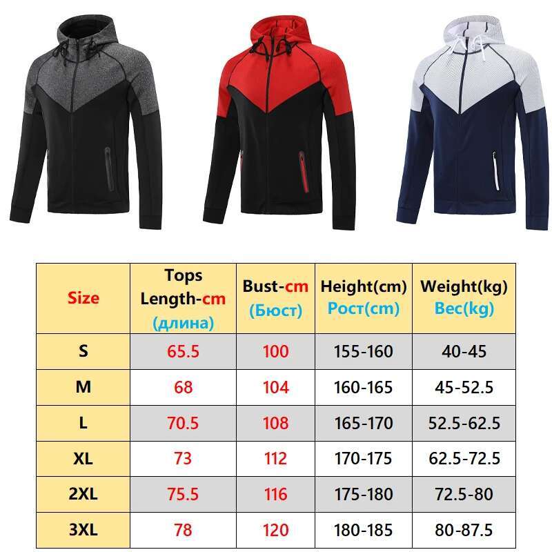Ddmyoutdoor China Domestic Men Running Sport Jacket Fiess Workout Causal Training Jogging Hooded Outdoor Winter Autumn Patchwork Zipper Sweatshirt