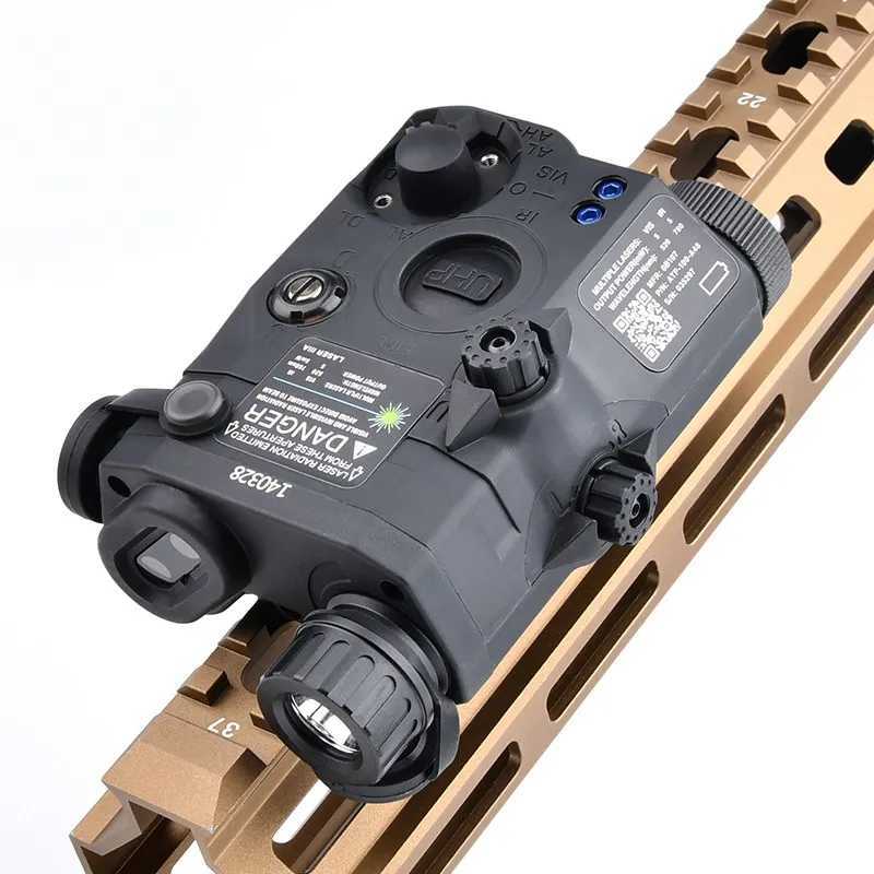 Hunting UHP AN PEQ-5 IR Red Dot Sight Blue Green Version Fit 20mm Rail Weapon Led Scout Light Airsoft Accessory Hunting LaserW241227