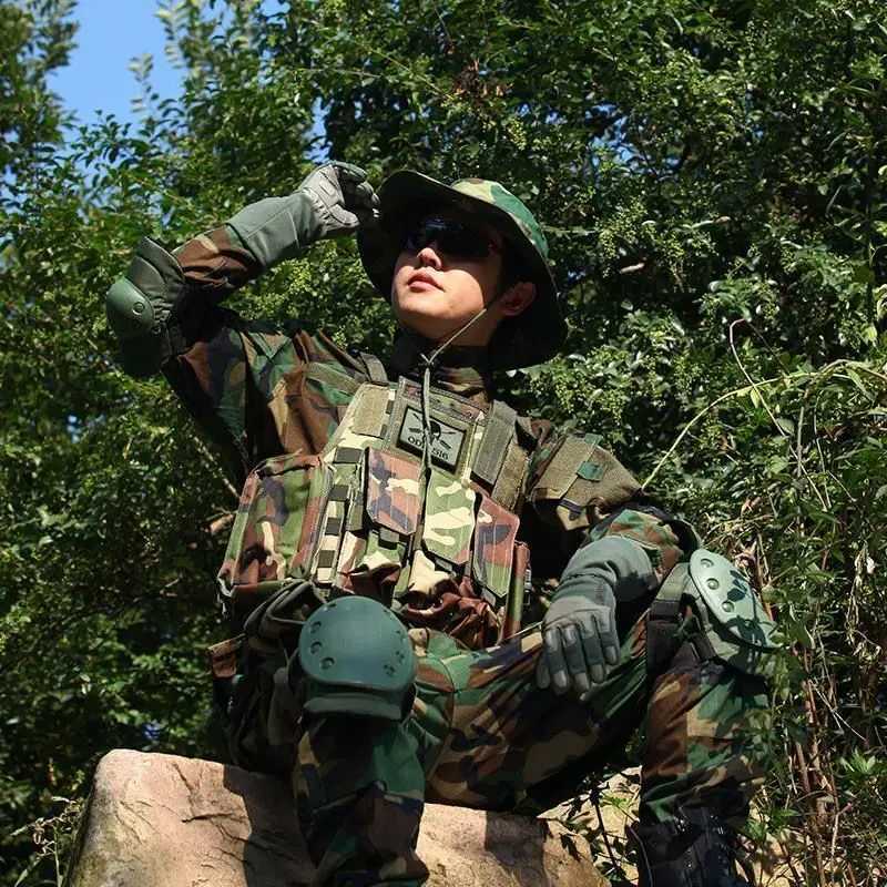 2024 New Camouflage Boonie Hat Tactical Casual Bucket Hats Summer Outdoor Hunting Hiking sports Camo Sun For Men WomenXJ250116