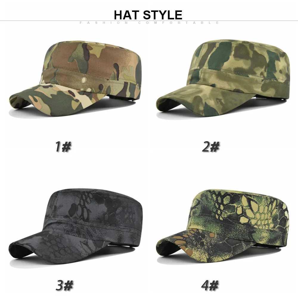 ic Vintage Flat Top Men Tactical Army Camouflage Flat Hats For Women Men Summer Camo Army Baseball s AdjustabXJ250116