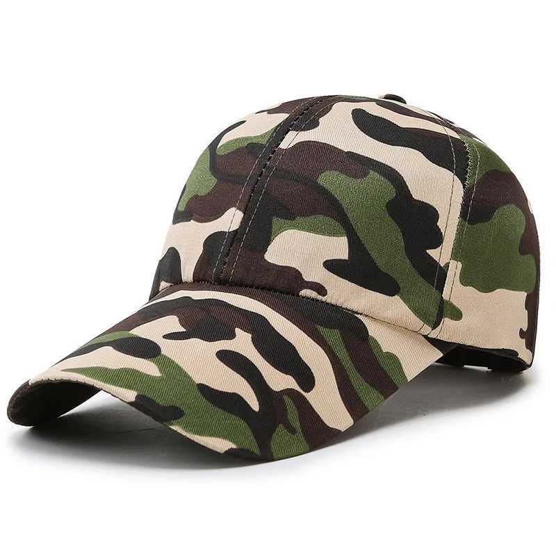New Camo Baseball Men and Women Tactical Camouflage Snap Hat For Men High Quality Bone Masculino Dad Hat TruckerXJ250116