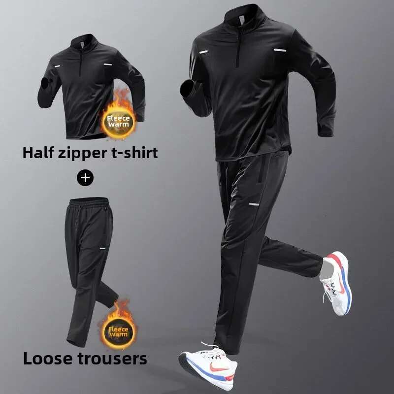 Ddmyoutdoor China Domestic Men S Sportswear Set Spring Autumn Running Training Clothes Quick Dry Clothing Outdoor Runs Fiess Wear Cycg Long Pants