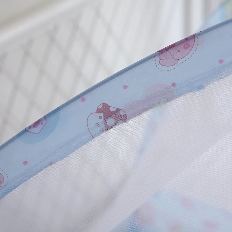 Bottomless Folding Mosquito Net for Bed Baby Sleeping Safety Bed Net Baby Cribs Full Cover Foldable Anti Mosquito Sleeping Net 250115
