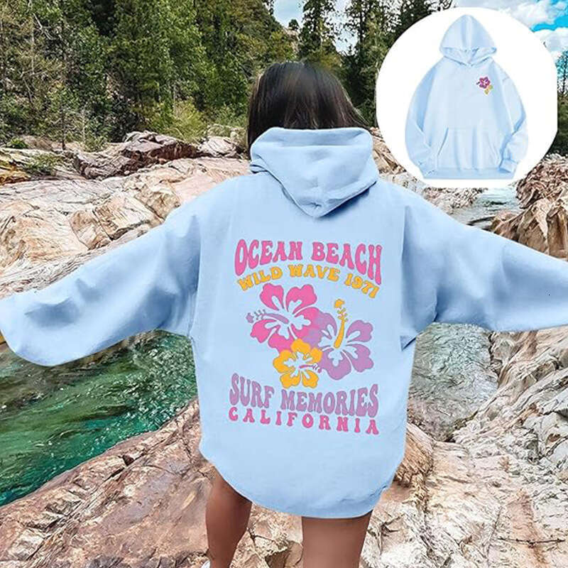 New European women's To Live for the Hope of it All off shoulder sleeve threaded hoodie