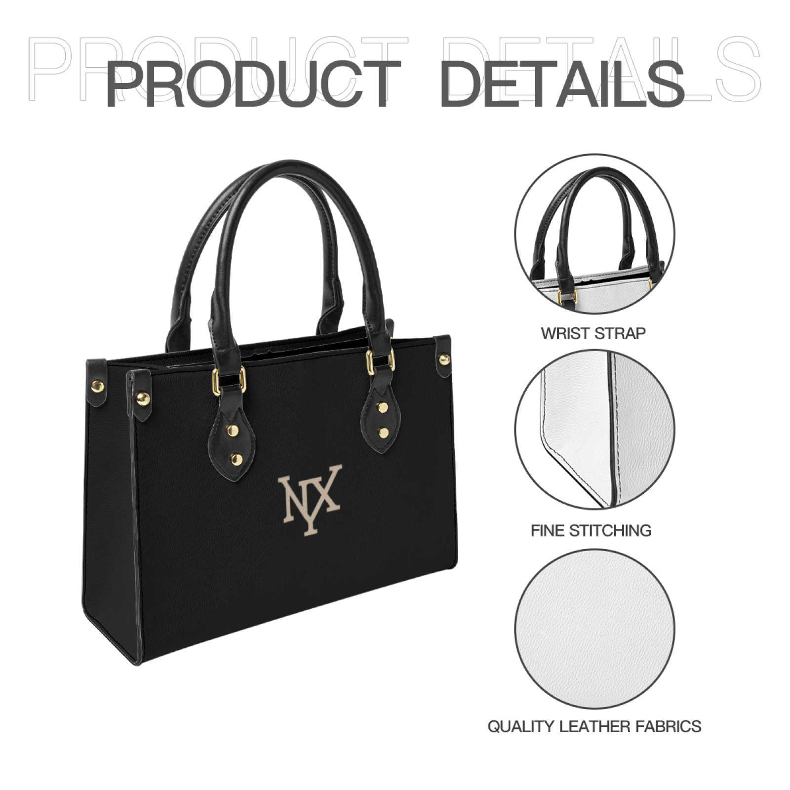 NXY Fashion Versatile PU Shoulder Bags Hasp Large Capacity Simple Durable Bags For Women Commuting Classic Style Tote Purses Handbags