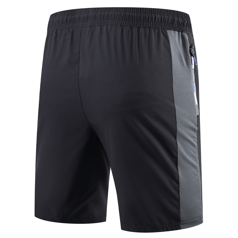 Ddmyoutdoor China Domestic Men Patchwork Sports Basketball Running Training Reflective Zipper Pockets Workout Hiking Casual Shorts
