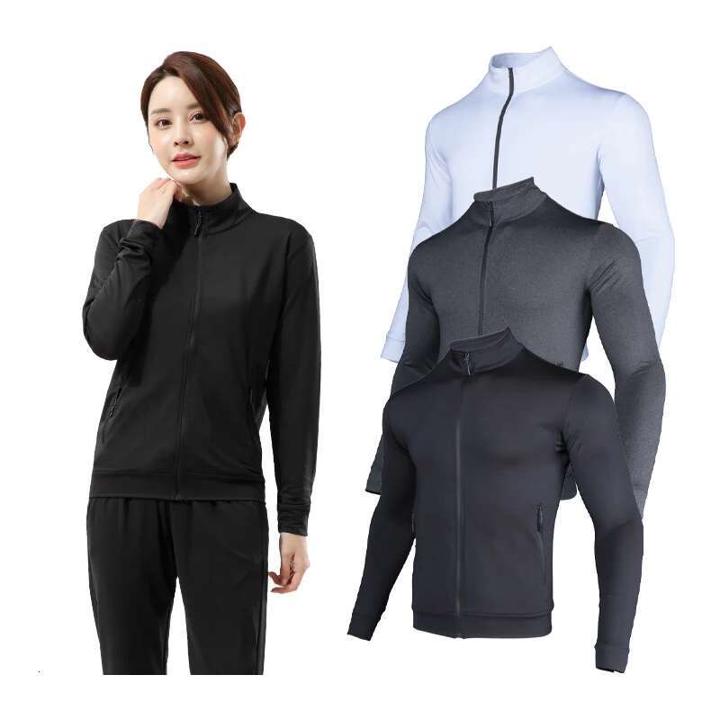 Ddmyoutdoor China Domestic Sport Jackets Zipper Fiess Thin Yoga Shirt Workout Gym Activewear Long Sleeve Running Women Training Top