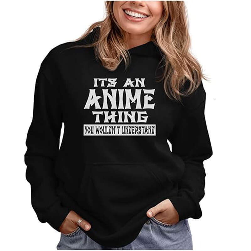 Anime women hoodies, teenage girls manga novel pullovers that you can't understand