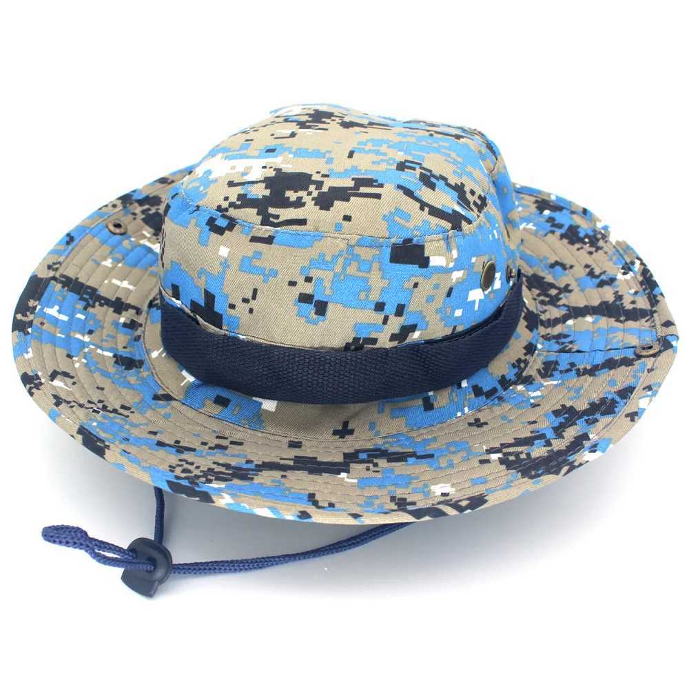 Bob Men Women Luxury Hat Fisherman Tactical Panama Safari Hunting Bucket Boonie Black Sun Protection OutdoorXJ250116