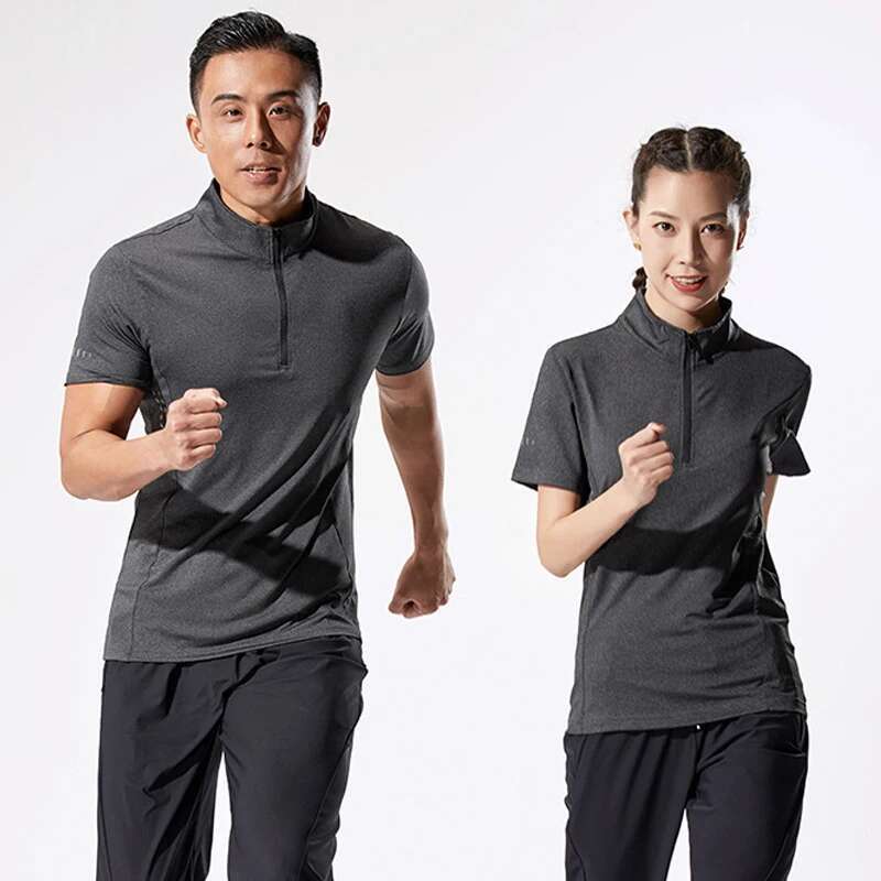 Ddmyoutdoor China Domestic Summer Sport Quick Dry Compression Running T Shirt Men Breathable Fiess Bodybuilding Shirts Tights Top Man Gym Clothing