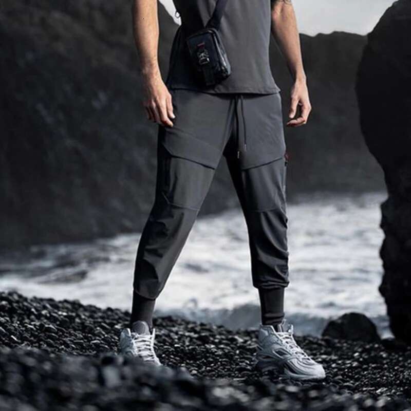Ddmyoutdoor China Domestic Men Gym Fiess Sweatpants Running Jogging Training Sport Trousers Exercise Jogger Pocket Cargo Pants Man Sportswear