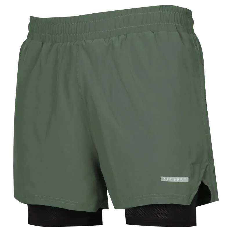Ddmyoutdoor China Domestic Men In Workout Running In Double Deck Quick Dry Gym Jogging Sports Shorts Reflective Training Short Pants