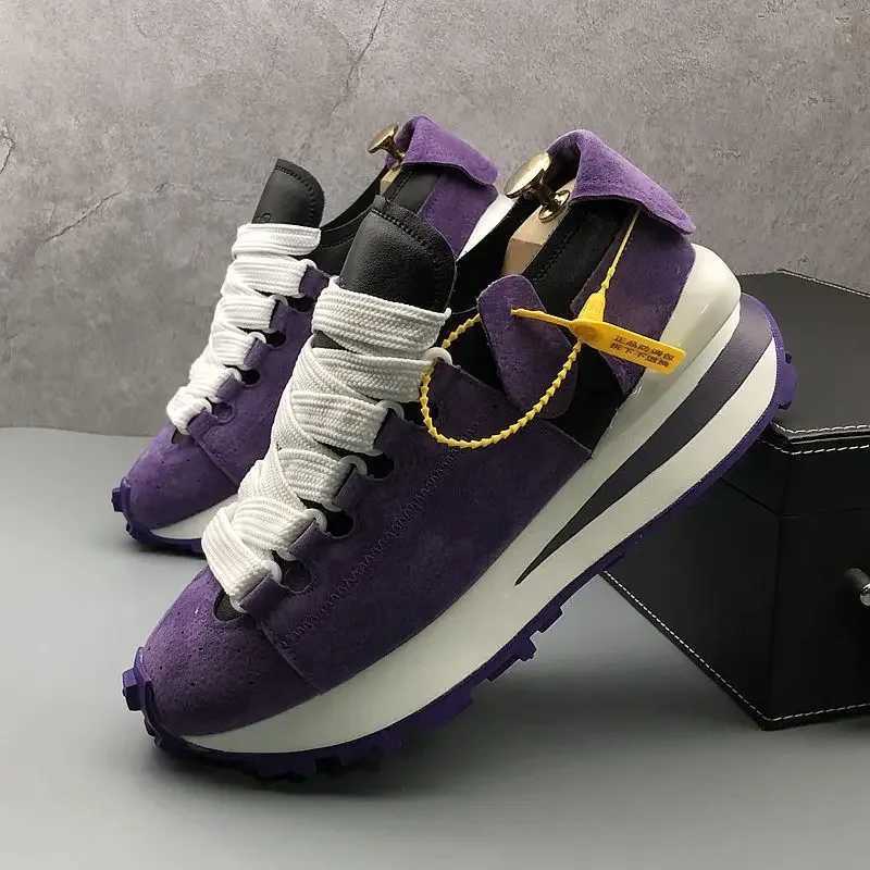 Trendy Mens Sneakers Brand Designer Casual Height-Increasing Sport New Shoes For Men Soft Sole Platform Running Hot Shoe Tenis