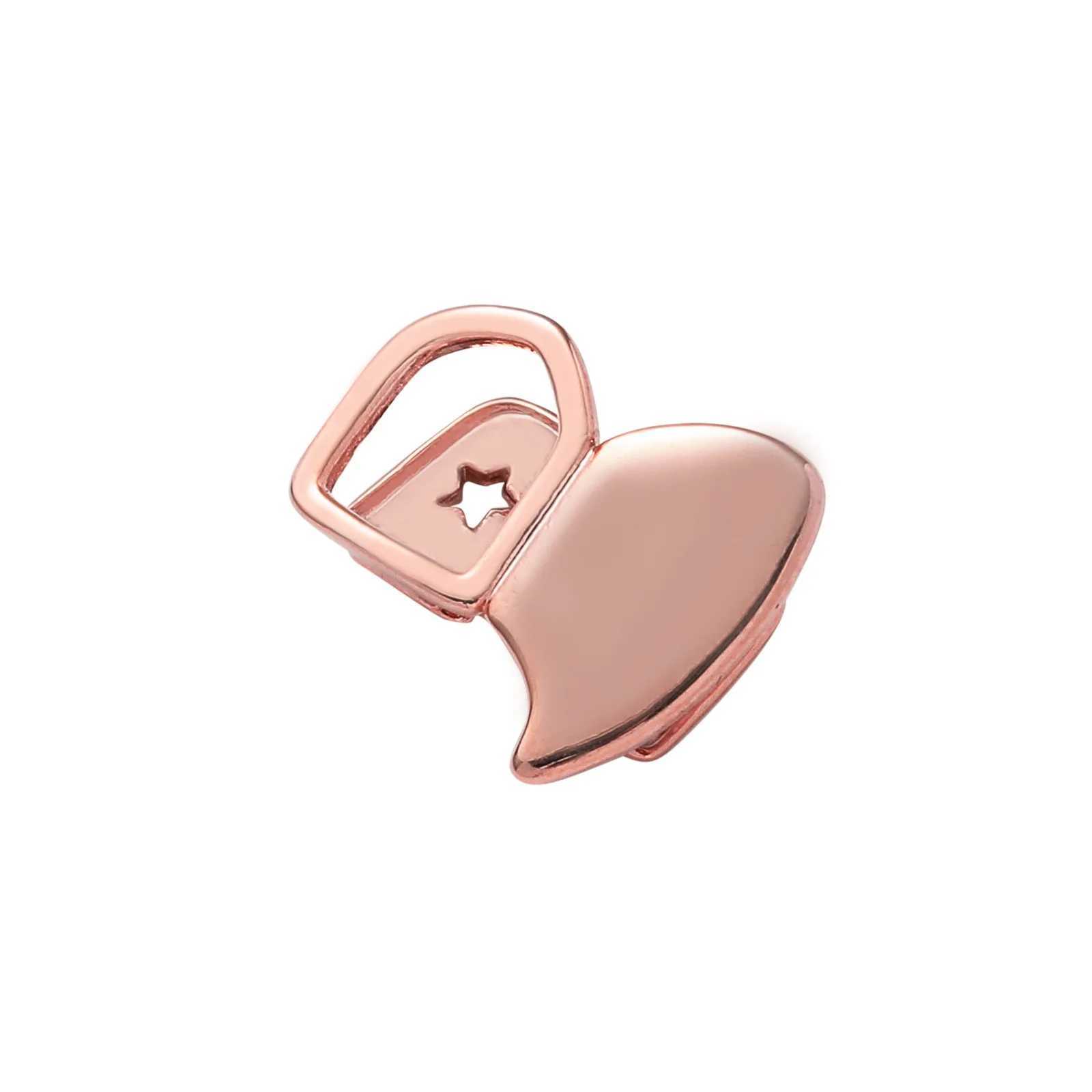 Hip Hop Rapper Single Shackle Teeth Grillz Cap Top Bottom Dental Braces Hollow Out Metal Personality Tooth JewelryXJ250114
