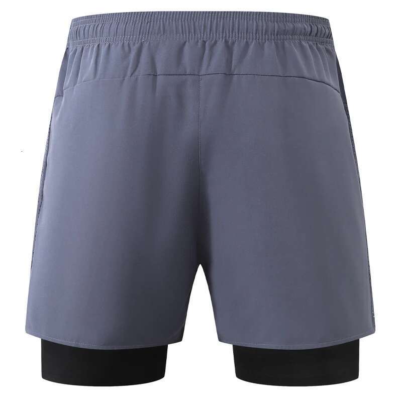 Ddmyoutdoor China Domestic Running Shorts Men In Double Deck Quick Dry Gym Training Jogging Workout Sports Short Pants Breathable Stretch Casual Botto