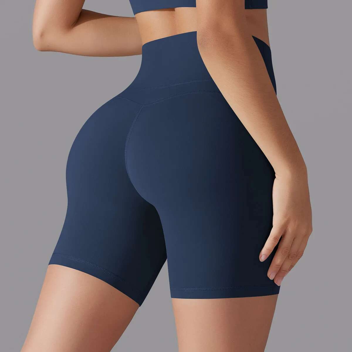 Ddmyoutdoor China Domestic Mermaid Curved High Waist Hip Lifting Panties No Embarrassment E Sports Shorts Running Fiess Yoga Pants Women