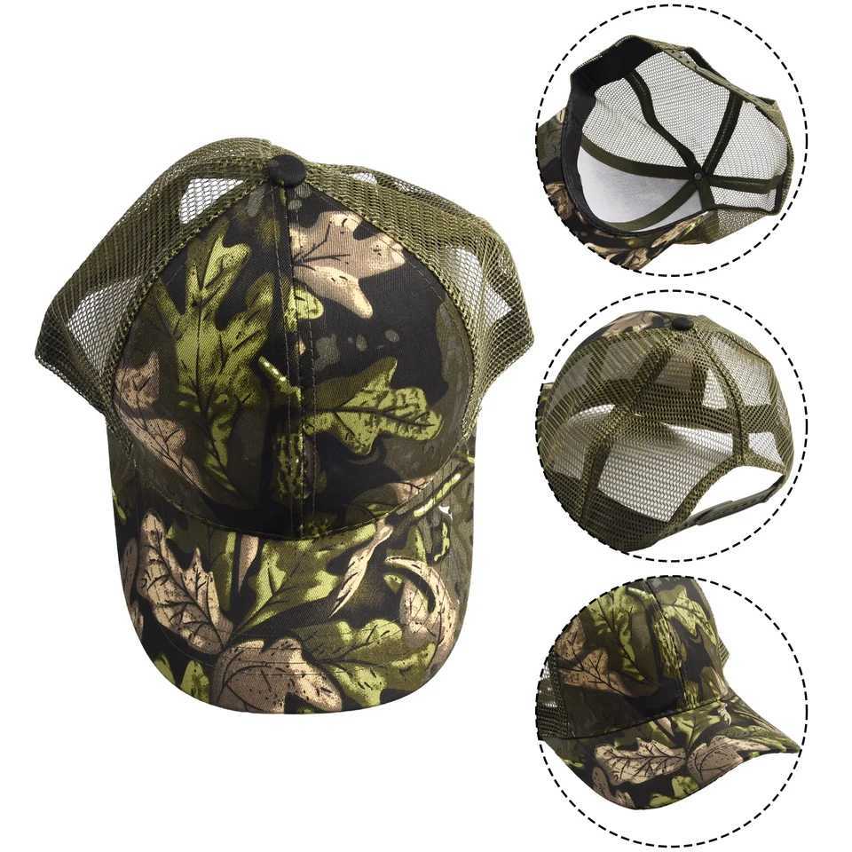 Camouflage Hats PolyesterHats Hunting Fishing Walking Baseball Sunscreen Quick Drying Casual UV Protection SunshadeXJ250116