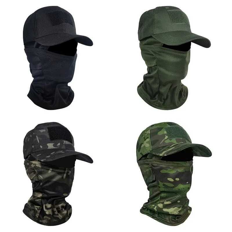 Outdoor clava Face Mask Sunhat Camouflage Hood s Jung Cycling Hiking Military Tactical Full Face gear Cover ScarfXJ250116