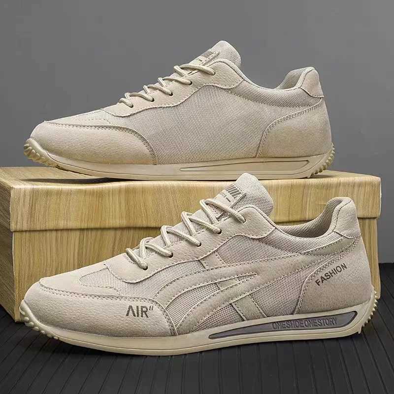Four Seasons hot Men Mesh Fashion Breathable Work Casual Sports Outdoor Anti Slip Durable Shoes Cfortable Lightweight Z250222