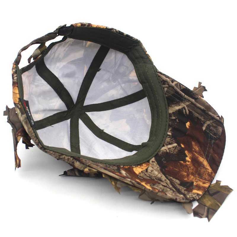Tactical Baseball Men Camouflage Hat Outdoor Breathab Hunting Fishing Cam Bones Women Adjustab Snap 3D af HatsXJ250116