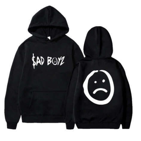 Junior H Sad Boyz Hoodie World Tour Merch Long Sleeve Streetwear for Men and Women