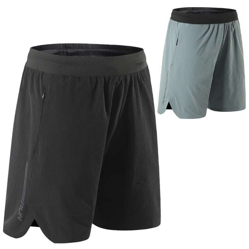 Ddmyoutdoor China Domestic New Men Fiess Bodybuilding Shorts Man Summer Workout Breathable Sweatpants Side Slit Quick Dry Run Jogger Beach Short Pants