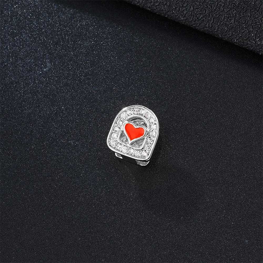 Hip Hop Cubic Zircon Heart-Shaped Oil Drip Teeth Grillz Gold Plated Caps Charm Dental Grills For Men Women Jewelry GiftXJ250114