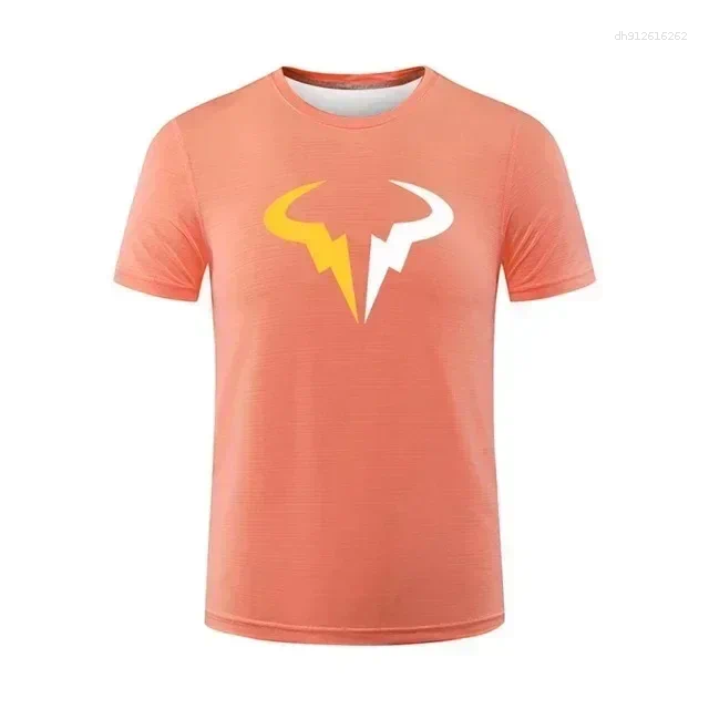 Men's T Shirts Federer Tennis Sports Quick Drying Top Nadal Polo Shirt Breathable Dejo Short Sleeved T-shirt