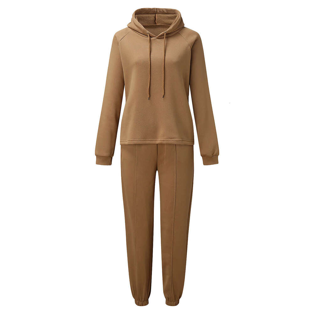 2025 Women's European American Autumn Sports and Leisure Set Two Piece Set, Versatile Female Style, New Trendy Clothing Ins