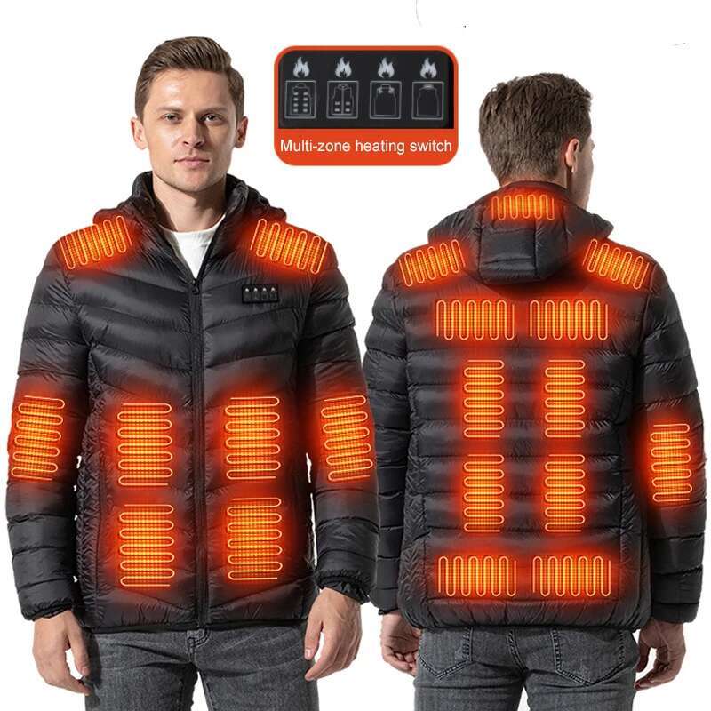 Ddmyoutdoor China Domestic Winter Areas Heated Men S Thermal Coat Warm Heating Jackets Outdoor Windbreaker Camping Hunting Jacket Fishing Wear