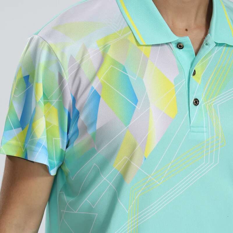 Ddmyoutdoor China Domestic New Badminton Short Sleeve Summer Turn Down Collar Tshirts High Quality Jerseys Quick Dry Sports Training Shirts