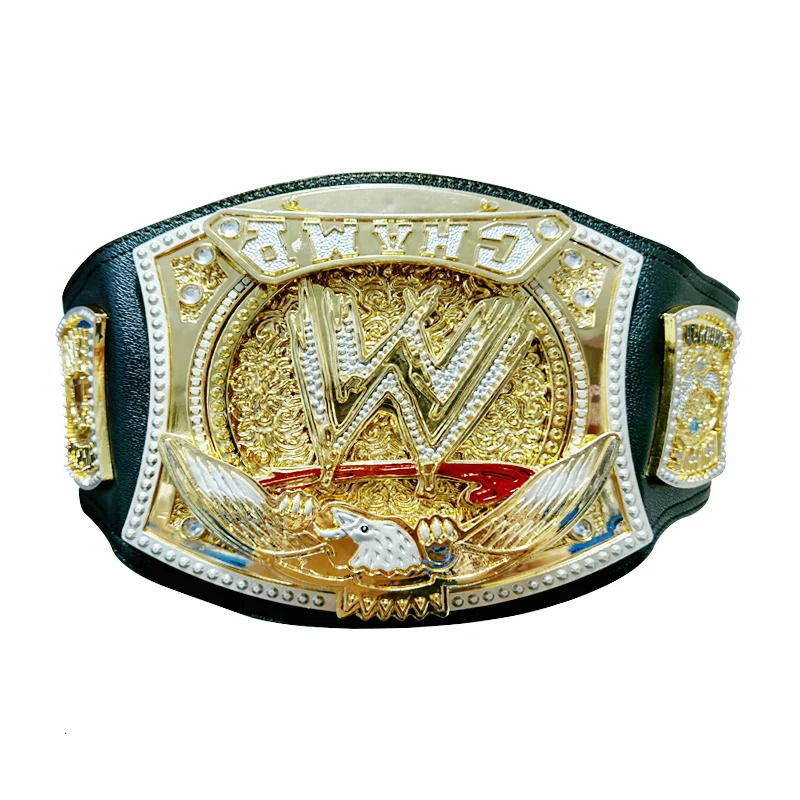 Wrestler Championship Belts Action Characters Figure Toys Occupation Wrestling Belt Gladiators Model Fans Children Gift 250117