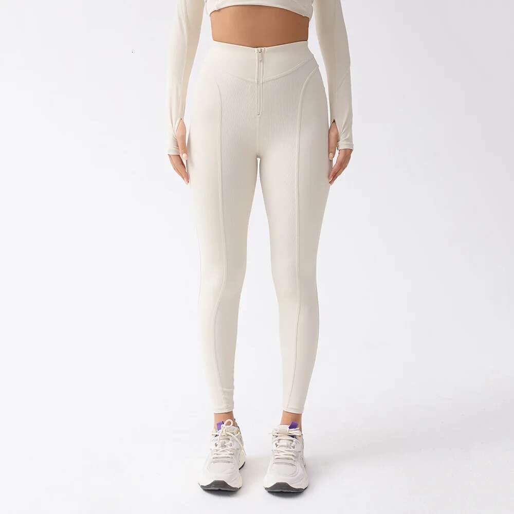 Ddmyoutdoor China Domestic Mermaid Curve Women S High Waist Zipper Tight Yoga Fiess Sports Leggings Slim Fit Slimming Threaded Pants Ski