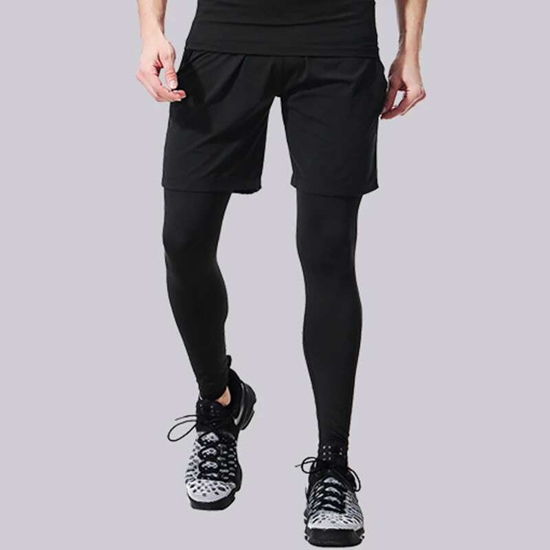 Ddmyoutdoor China Domestic Men Compression Pants Quick Dry Fiess Gym Running Leggings Training Sport Tights Basketball Man Football Clothes