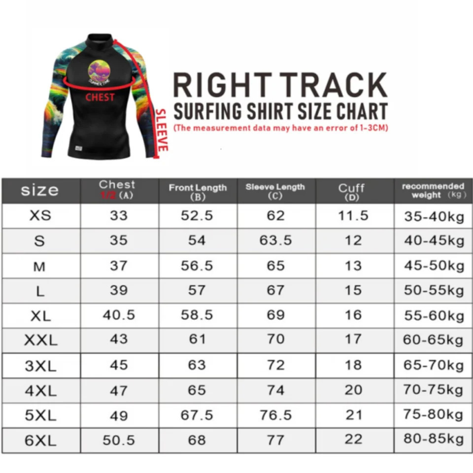 Summer Rash Guards Mens Surfing Long Sleeve Shirts Performance Uv Protection Beach Clothing Diving Surf Swim Upf 50 Apparel 250108