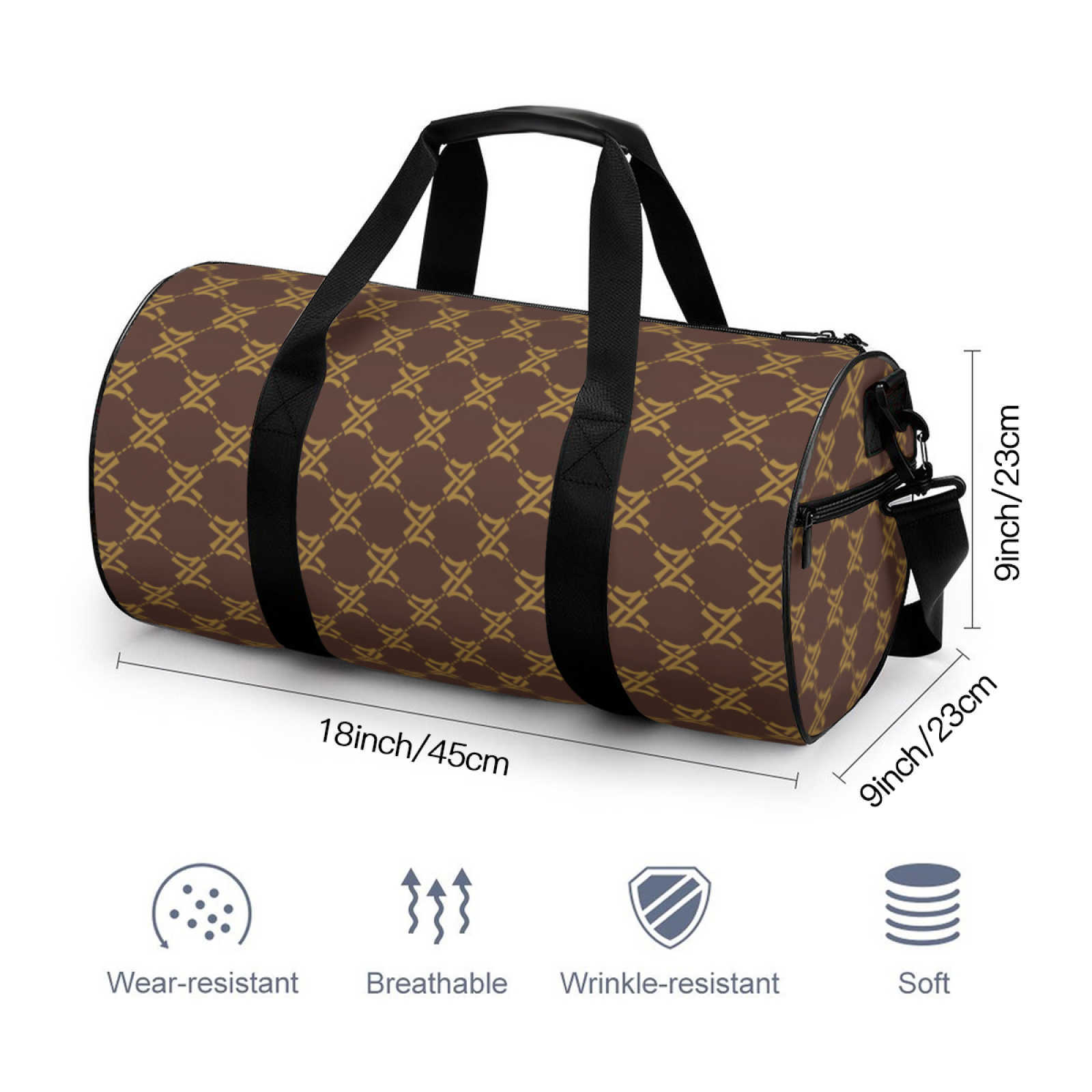 NXY Gym Bag Women Oxford Travel Totes Duffle Sports Fitness Casual Luggage Handbag Shoes Pocket Shoulder Weekend Outdoor Bag