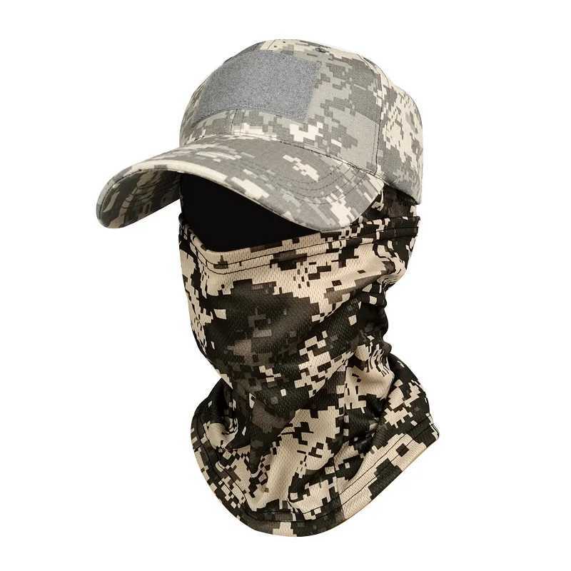 Airsoft Mask clava Face Mask Full Wrap Neck Gaiter Mens Baseball Army Hat Airsoft Accories and Tactical GearXJ250116